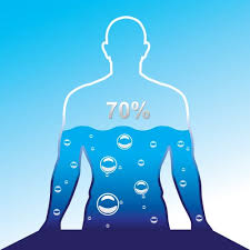hidrasi persentase air dalam tubuh manusia
