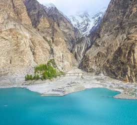 air minum alkali hidrogen lembah hunza pakistan