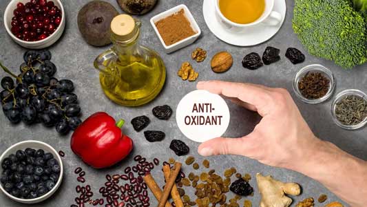 makanan kaya antioksidan