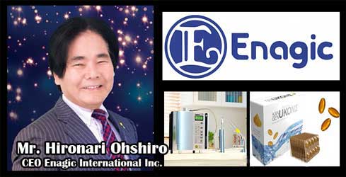 hironari ohshiro ceo enagic international true health