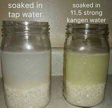 cuci beras dengan strong kangen water