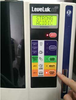 strong acidic mesin kangen water