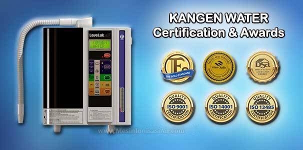 sertifikasi mesin kangen water indonesia